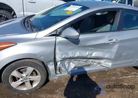 2012 Hyundai Elantra Gls from USA, damaged, VIN 5NPDH4AEXCH063836